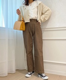 カラーストレートパンツ【ZOZOTOWN限定アイテム】