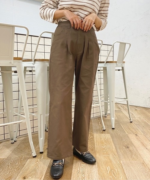apres jour（アプレジュール）の「カラーストレートパンツ【ZOZOTOWN限定アイテム】（その他パンツ・レディース・アイボリー/モカ/ピンク・MEDIUM/SMALL/X-LARGE）」の14枚目の写真