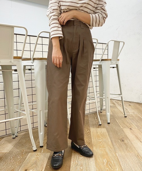 apres jour（アプレジュール）の「カラーストレートパンツ【ZOZOTOWN限定アイテム】（その他パンツ・レディース・アイボリー/モカ/ピンク・MEDIUM/SMALL/X-LARGE）」の15枚目の写真