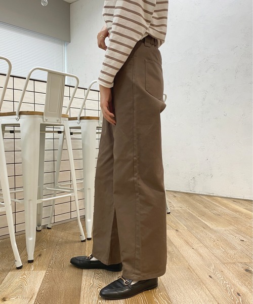 apres jour（アプレジュール）の「カラーストレートパンツ【ZOZOTOWN限定アイテム】（その他パンツ・レディース・アイボリー/モカ/ピンク・MEDIUM/SMALL/X-LARGE）」の17枚目の写真
