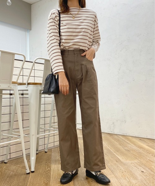 apres jour（アプレジュール）の「カラーストレートパンツ【ZOZOTOWN限定アイテム】（その他パンツ・レディース・アイボリー/モカ/ピンク・MEDIUM/SMALL/X-LARGE）」の18枚目の写真