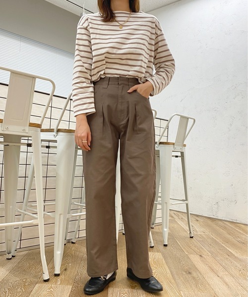 apres jour（アプレジュール）の「カラーストレートパンツ【ZOZOTOWN限定アイテム】（その他パンツ・レディース・アイボリー/モカ/ピンク・MEDIUM/SMALL/X-LARGE）」の19枚目の写真