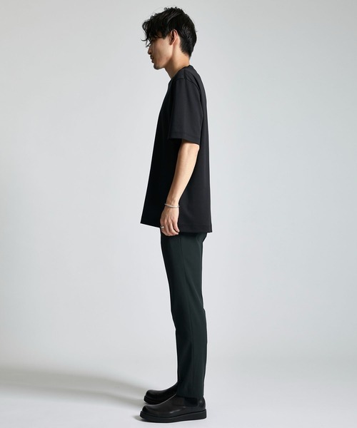 city（シティ）の「ADDICTEE/『究極の肌触り』を実現したクルーネック無地Tシャツ（Tシャツ/カットソー・メンズ・ホワイト/ライトグレー/ライトブルーグレー/ミント/ブラック・1/2/3）」の13枚目の写真