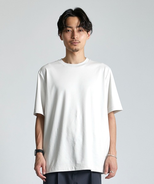 ADDICTEE/『究極の肌触り』を実現したクルーネック無地Tシャツ