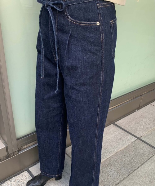 タックワイドデニムパンツ（デニムパンツ）｜FREE'S MART（フリーズマート）