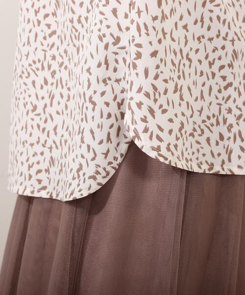 DRESKIP（ドレスキップ）の「◆2WAY取外しボウタイブラウス（シャツ/ブラウス・レディース・ベージュ系その他/ホワイト系3/ネイビー系/ピンク系5・02/03/04）」の16枚目の写真