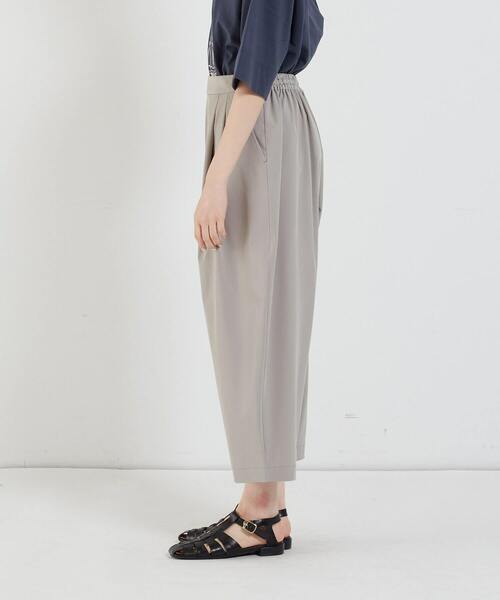 conges payes ADIEU TRISTESSE(コンジェ ペイエ アデュートリステス)の「ストレッチバルーンパンツ(その他パンツ・レディース・ブラック/ベージュ/ミント・38)」の8枚目の写真