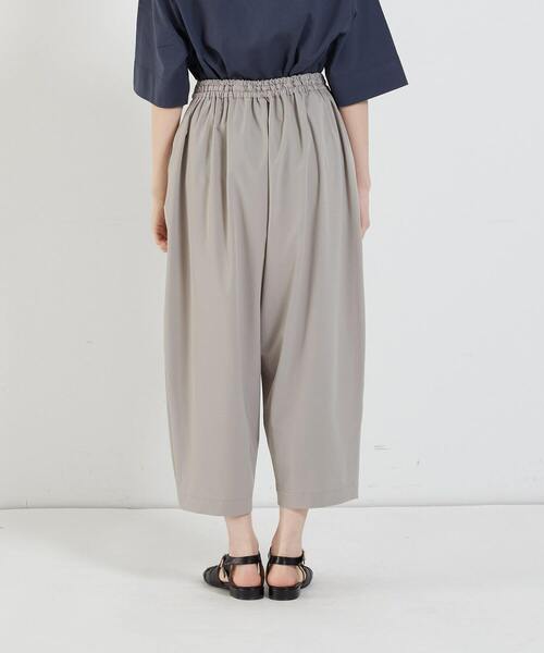 conges payes ADIEU TRISTESSE(コンジェ ペイエ アデュートリステス)の「ストレッチバルーンパンツ(その他パンツ・レディース・ブラック/ベージュ/ミント・38)」の9枚目の写真