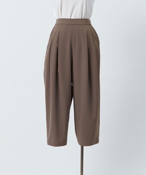 conges payes ADIEU TRISTESSE(コンジェ ペイエ アデュートリステス)の「ストレッチバルーンパンツ(その他パンツ・レディース・ブラック/ベージュ/ミント・38)」の3枚目の写真