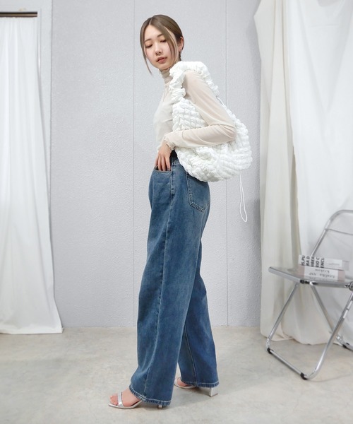 alala（アララ）の「スクエアトゥ華奢ミュール（サンダル・レディース・アイボリー/ブラック/パープル/イエロー/シルバー・S/M/L/LL）」の15枚目の写真