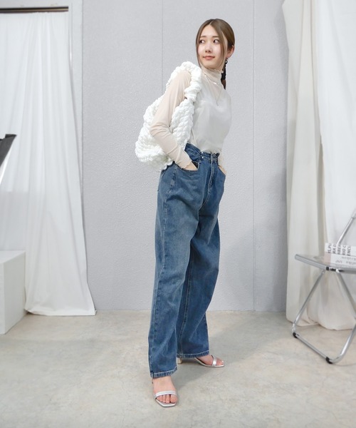 alala（アララ）の「スクエアトゥ華奢ミュール（サンダル・レディース・アイボリー/ブラック/パープル/イエロー/シルバー・S/M/L/LL）」の16枚目の写真