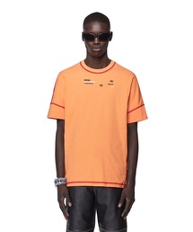 DIESEL ディーゼル Tシャツ・カットソー オレンジ 0124925M0103 DIESEL｜ディーゼルのTシャツ/カットソー通販 - ZOZOTOWN