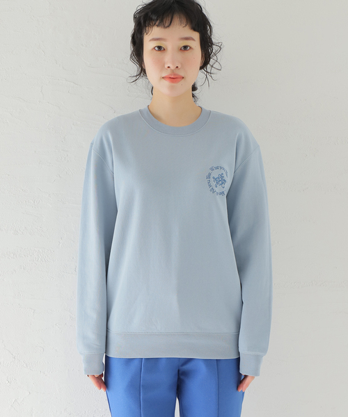 Oriens JOURNAL STANDARD(オリエンス ジャーナルスタンダード)の「Monogram motif / モノグラムモチーフスウェット(スウェット・レディース・ホワイト/ベージュ/ブルー・MEDIUM/LARGE)」の21枚目の写真