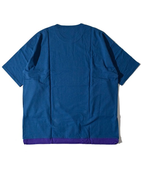 ALDIES(アールディーズ)の「DDC Binding Big T / ディーディーシーバインディングビッグT(Tシャツ/カットソー・メンズ・ホワイト/ブルー/ホワイト×レッド・FREE)」の7枚目の写真