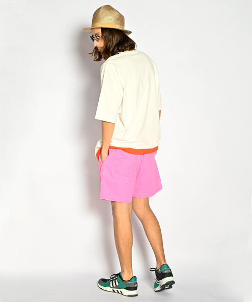 ALDIES(アールディーズ)の「DDC Binding Big T / ディーディーシーバインディングビッグT(Tシャツ/カットソー・メンズ・ホワイト/ブルー/ホワイト×レッド・FREE)」の12枚目の写真