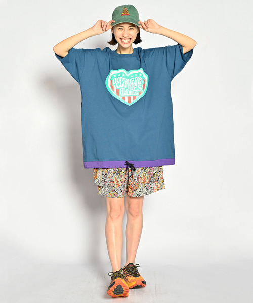 ALDIES(アールディーズ)の「DDC Binding Big T / ディーディーシーバインディングビッグT(Tシャツ/カットソー・メンズ・ホワイト/ブルー/ホワイト×レッド・FREE)」の14枚目の写真
