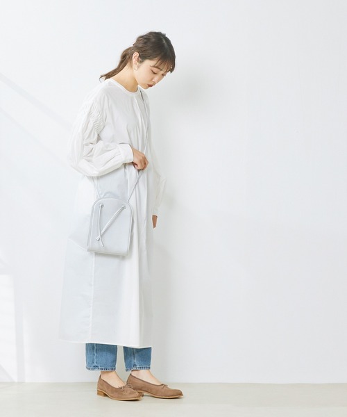 mooimooi（モーイモーイ）の「トラッド バレエシューズ（ローファー・レディース・ブラック/アイボリー/グレイッシュベージュ・22.5cm/23.0cm/23.5cm/24.0cm/24.5cm/25.0cm/25.5cm/26.0cm/21.5cm/22.0cm）」の11枚目の写真