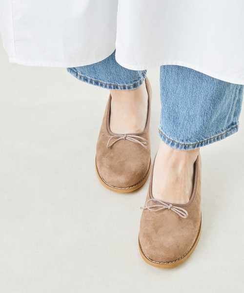 mooimooi（モーイモーイ）の「トラッド バレエシューズ（ローファー・レディース・ブラック/アイボリー/グレイッシュベージュ・22.5cm/23.0cm/23.5cm/24.0cm/24.5cm/25.0cm/25.5cm/26.0cm/21.5cm/22.0cm）」の8枚目の写真