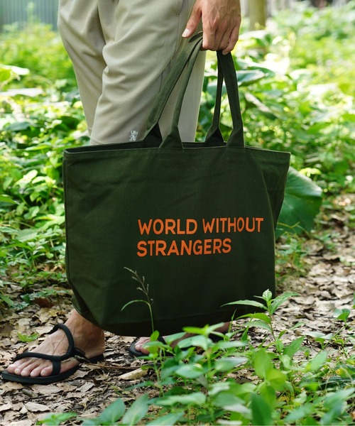 GIORDANO（ジョルダーノ）の「[ GIORDANO ] ワールドロゴ ヘヴィー キャンバストートバッグ（トートバッグ・レディース・ブラック/カーキ/キナリ/グリーン/グリーン系その他/ホワイト系その他・FREE）」の6枚目の写真