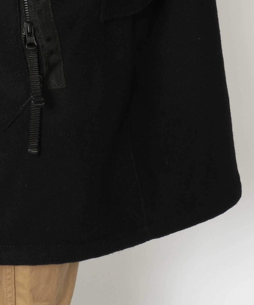 Uncut Bound（アンカットバウンド）の「SCH-701EG Utility Ho（ステンカラーコート・メンズ・ブラック・MEDIUM）」の4枚目の写真