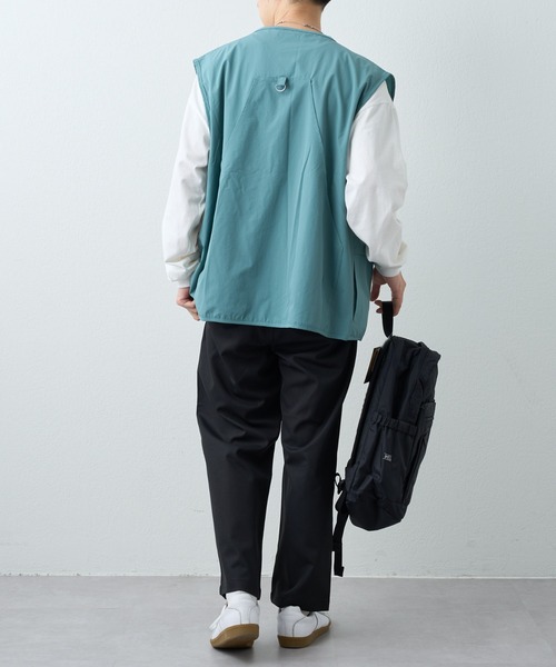 DISCOAT（ディスコート）の「NCストレッチベスト（ベスト・メンズ・ダークグリーン/サックスブルー・MEDIUM/LARGE）」の6枚目の写真