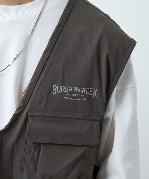 DISCOAT（ディスコート）の「NCストレッチベスト（ベスト・メンズ・ダークグリーン/サックスブルー・MEDIUM/LARGE）」の8枚目の写真