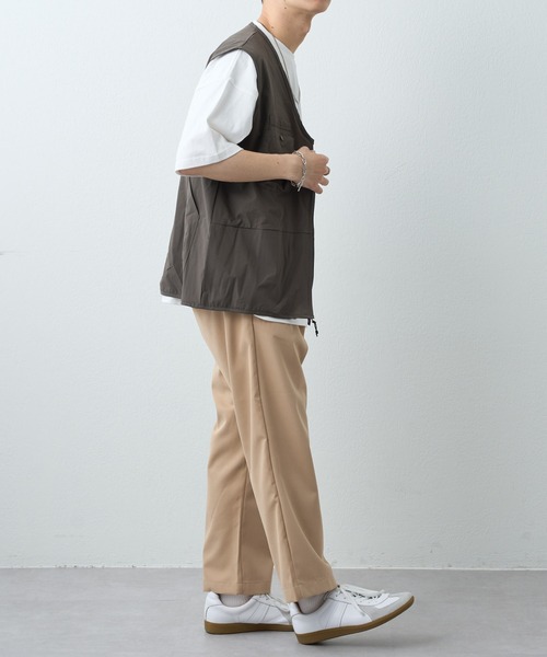 DISCOAT（ディスコート）の「NCストレッチベスト（ベスト・メンズ・ダークグリーン/サックスブルー・MEDIUM/LARGE）」の4枚目の写真