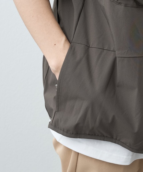 DISCOAT（ディスコート）の「NCストレッチベスト（ベスト・メンズ・ダークグリーン/サックスブルー・MEDIUM/LARGE）」の18枚目の写真