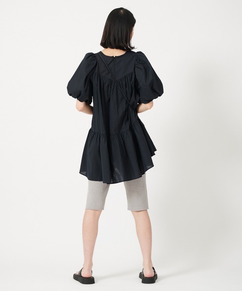 U by SPICK&SPAN（ユーバイスピックアンドスパン）の「【LEPIDOS/レピドス】 RIB KNIT BILER SHORT◆（その他パンツ・レディース・グレー/オレンジ・FREE）」の18枚目の写真