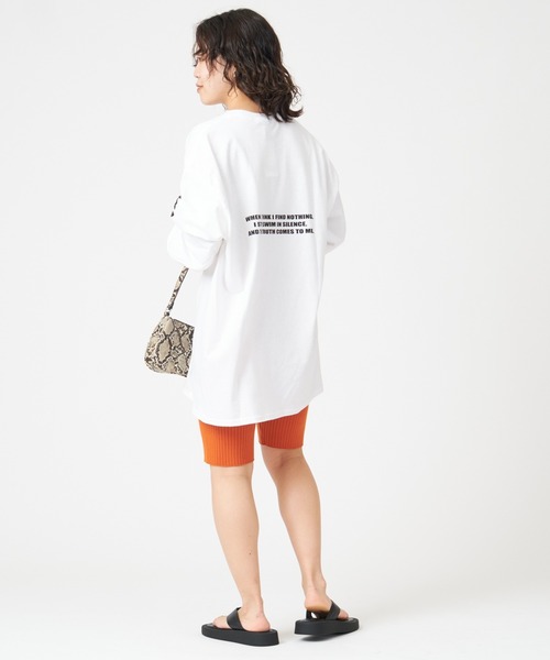 U by SPICK&SPAN（ユーバイスピックアンドスパン）の「【LEPIDOS/レピドス】 RIB KNIT BILER SHORT◆（その他パンツ・レディース・グレー/オレンジ・FREE）」の5枚目の写真