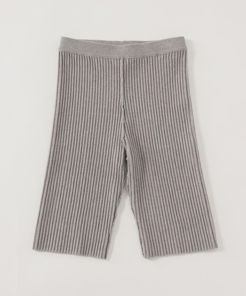 U by SPICK&SPAN（ユーバイスピックアンドスパン）の「【LEPIDOS/レピドス】 RIB KNIT BILER SHORT◆（その他パンツ・レディース・グレー/オレンジ・FREE）」の20枚目の写真