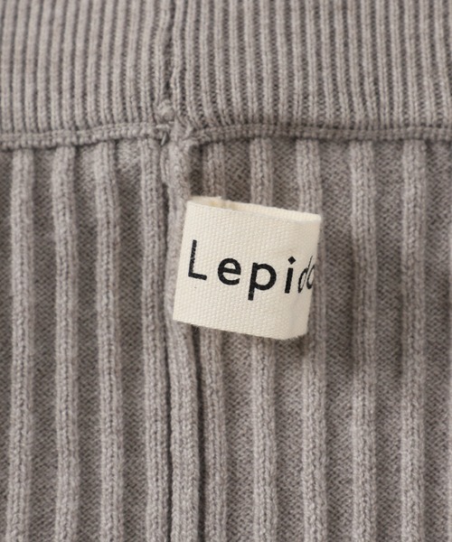 U by SPICK&SPAN（ユーバイスピックアンドスパン）の「【LEPIDOS/レピドス】 RIB KNIT BILER SHORT◆（その他パンツ・レディース・グレー/オレンジ・FREE）」の6枚目の写真