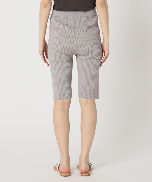 U by SPICK&SPAN（ユーバイスピックアンドスパン）の「【LEPIDOS/レピドス】 RIB KNIT BILER SHORT◆（その他パンツ・レディース・グレー/オレンジ・FREE）」の12枚目の写真