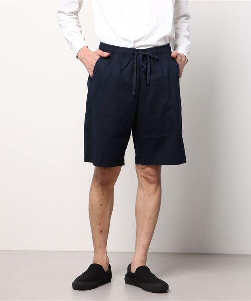 GAP（ギャップ）の「Free＆Flow リネン イージー ショートパンツ（その他パンツ・メンズ・ネイビー/グレー/ブルー/ベージュ・S/M/L/XS/XL）」の7枚目の写真