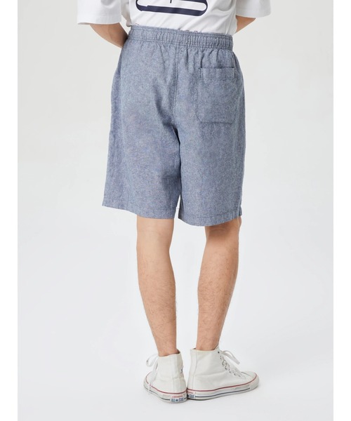 GAP（ギャップ）の「Free＆Flow リネン イージー ショートパンツ（その他パンツ・メンズ・ネイビー/グレー/ブルー/ベージュ・S/M/L/XS/XL）」の9枚目の写真