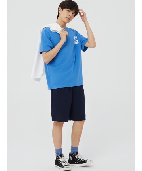 GAP（ギャップ）の「Free＆Flow リネン イージー ショートパンツ（その他パンツ・メンズ・ネイビー/グレー/ブルー/ベージュ・S/M/L/XS/XL）」の12枚目の写真