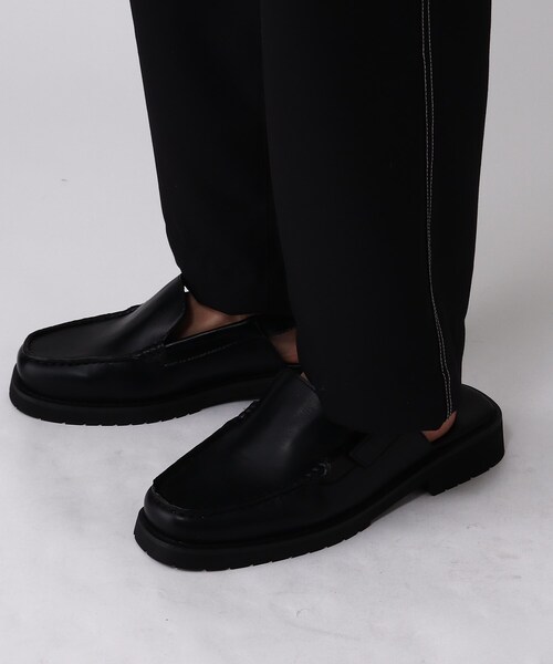 tk.TAKEO KIKUCHI(ティーケータケオキクチ)の「◆カラーステッチベイカーパンツ(その他パンツ・メンズ・ブラック/アイボリー・02/03)」の10枚目の写真