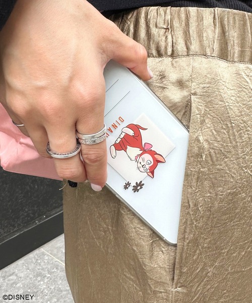 Disney（ディズニー）の「ふしぎの国のアリス　ポリカiPhoneケース　12/12pro対応（スマホケース/カバー・レディース・イエロー/ピンク/グレー/パープル・FREE）」の4枚目の写真