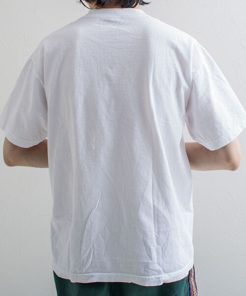 LOS ANGELES APPAREL（ロサンゼルスアパレル）の「【WEB限定】【Los Angeles Apparel/ロサンゼルスアパレル】ガーメントダイTシャツ（Tシャツ/カットソー・メンズ・ライトグレー/ブラック/オフホワイト/サックスブルー/ミント/キナリ・MEDIUM/LARGE/X-LARGE）」の15枚目の写真