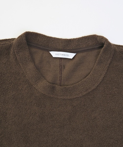 VICTIM（ヴィクティム）の「VICTIM ヴィクティム / NO SLEEVE PILE TEE / VTM-22-T-038（タンクトップ・メンズ・オリーブ/ブラウン/ネイビー・L/M）」の8枚目の写真