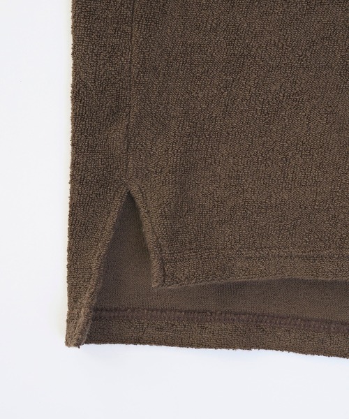 VICTIM（ヴィクティム）の「VICTIM ヴィクティム / NO SLEEVE PILE TEE / VTM-22-T-038（タンクトップ・メンズ・オリーブ/ブラウン/ネイビー・L/M）」の4枚目の写真