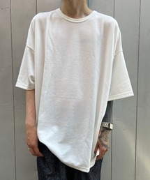 AZIONE/アジオネ/無地ビッグTシャツ