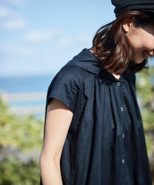 Sunny clouds（サニークラウズ）の「サニークラウズ　風の通り道セーラーワンピース（ワンピース・レディース・ネイビー/ブルー・MEDIUM/LARGE/X-LARGE/XX-LARGE/NM）」の14枚目の写真