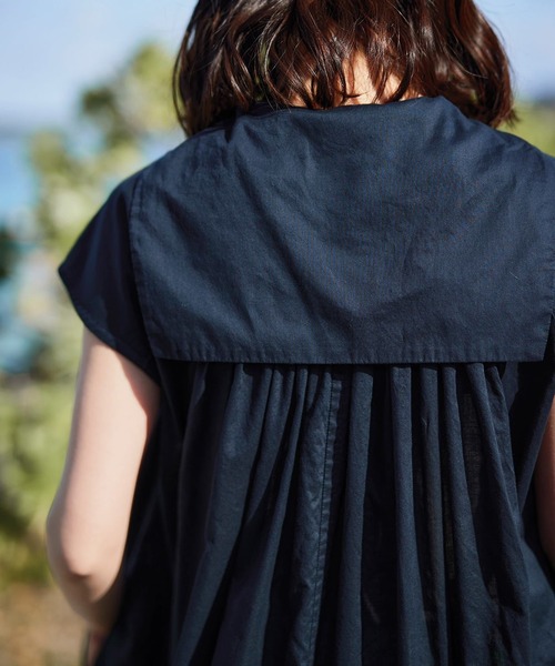 Sunny clouds（サニークラウズ）の「サニークラウズ　風の通り道セーラーワンピース（ワンピース・レディース・ネイビー/ブルー・MEDIUM/LARGE/X-LARGE/XX-LARGE/NM）」の15枚目の写真