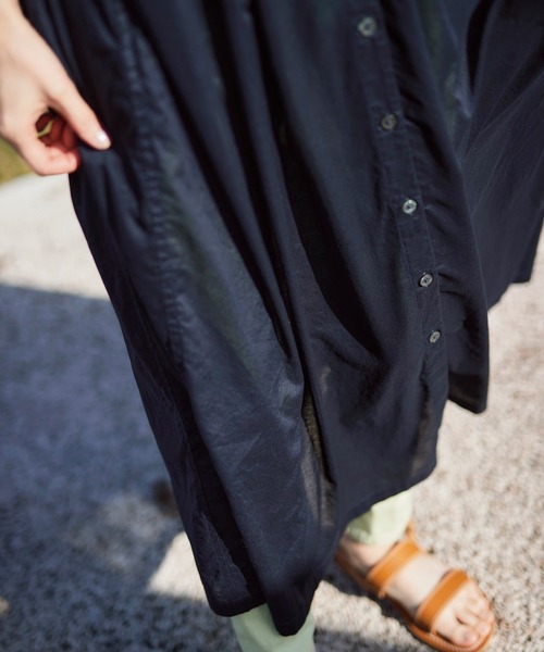 Sunny clouds（サニークラウズ）の「サニークラウズ　風の通り道セーラーワンピース（ワンピース・レディース・ネイビー/ブルー・MEDIUM/LARGE/X-LARGE/XX-LARGE/NM）」の16枚目の写真