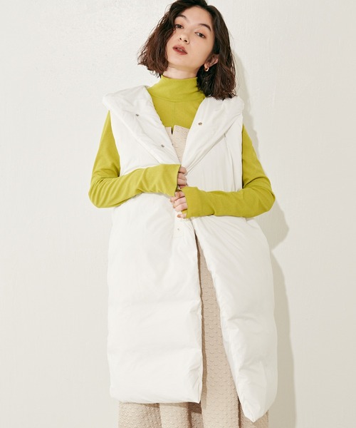 Lui's（ルイス）の「前後2WAYピケスムースカットソートップス（Tシャツ/カットソー・レディース・イエロー/ブラック/ホワイト・FREE）」の17枚目の写真