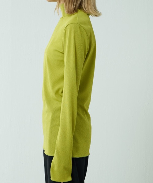 Lui's（ルイス）の「前後2WAYピケスムースカットソートップス（Tシャツ/カットソー・レディース・イエロー/ブラック/ホワイト・FREE）」の21枚目の写真