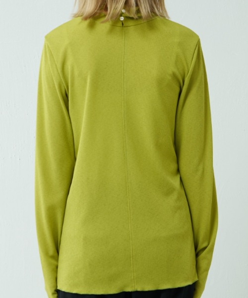 Lui's（ルイス）の「前後2WAYピケスムースカットソートップス（Tシャツ/カットソー・レディース・イエロー/ブラック/ホワイト・FREE）」の19枚目の写真