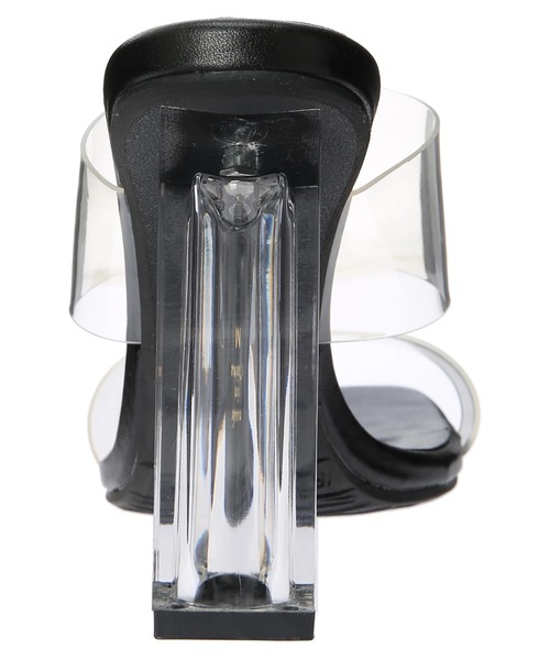 DURAS(デュラス)の「クリアヒールサンダル(サンダル・レディース・ホワイト/ブラック・MEDIUM/LARGE)」の6枚目の写真