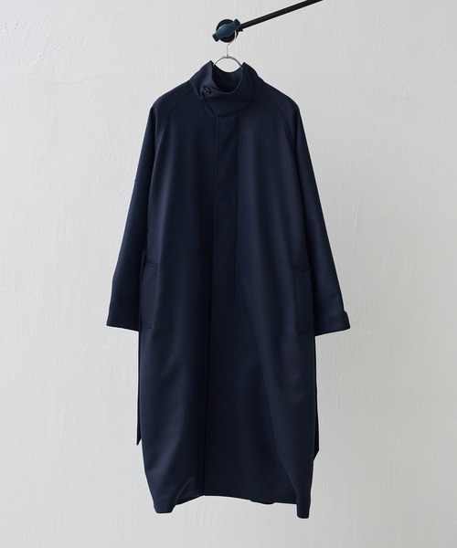 Lui's（ルイス）の「ウール混モダンBIGコート（チェスターコート